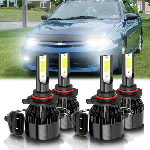 14000lm 80w Kit De Faros Led 9006 Luz Baja Para Chevrolet