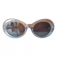 Gafas De Sol Transparentes Ovaladas Vintage-kurt Cobain