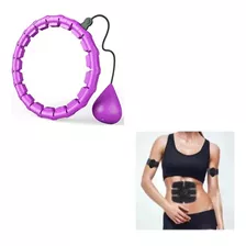 Aro Hula Hula Hoop Ejercitar + Electro Estimulador Muscular