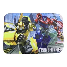 Alfombra Memoria 40 X 60 Transformers Infantil Oficial