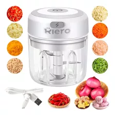 Mini Processador Moedor Elétrico Alho Sem Fio Alimentos Usb