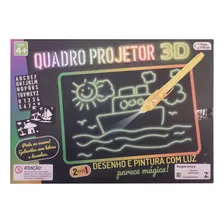 Lousa Quadro De Desenhos Projetor 3d Pais E Filhos