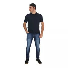 Calça Jeans Masculina Acostamento Skinny