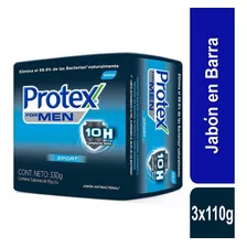 Jabon Protex Men Sports 3x110gr - g a $105