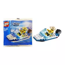 Lego 30017 - Police Boat Brick - Lego City