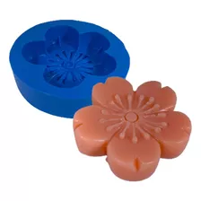 Forma De Silicone Flor De Cerejeira (sakura) G