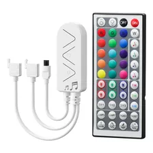 Controlador Inteligente Dual Wifi P/ Fita Led Rgb Tuya Alexa Tensão De Operação 12v 110v/220v