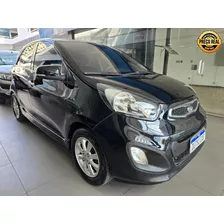 Kia Picanto Automatico 2013 - Unico Dono - Bco Couro