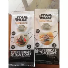 Cubrebocas Baby Yoda 