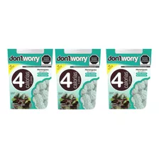 Merengues Don't Worry Light Menta Con Chocolate 3 Pz