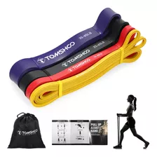 Tomshoo 4pcs Pull Up Assist Bandas Set Resistência Loop Band