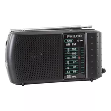 Radio Philco Ic-x40 Portátil Am/fm Color Negro