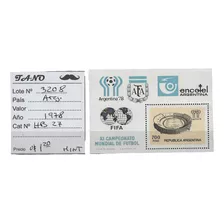 Lote3208 Argentina 1978 Gj# Hb# 27 Mint Mundial 78