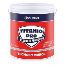 Membrana Liquida Colorin Titanio Pro Techos Y Muros X20kg 