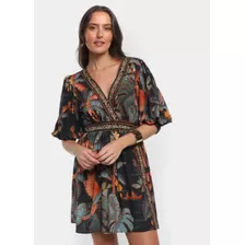 Vestido Farm Banho De Rio Curto - Novo Com Etiqueta