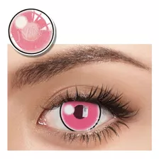 Lentes De Contacto Rosa Cloud Rim Pink Pupilentes Cosplay