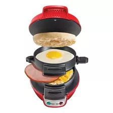 Sandwichería De Desayuno Con Aro Para Cocer Huevos Hamburgue