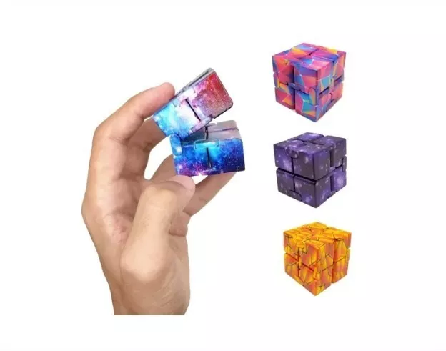 Cubo Infinito Figdet Toys Brinquedo Feed Anti Stress 