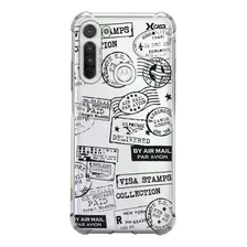 Case Carimbos De Viagem - Motorola: G8 Power Lite