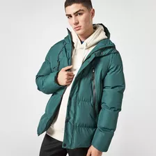 Campera Inflada Argon Green 