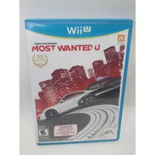 Need For Speed Most Wanted U Nintendo Wii U Físico Español 
