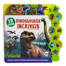 Livro Supersons Com Abas: Dinossauros Incríveis