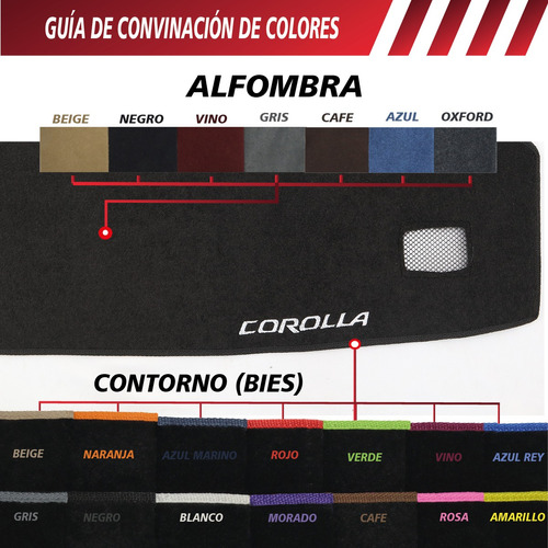 Cubretablero Para Toyota Corolla 2016 Foto 6