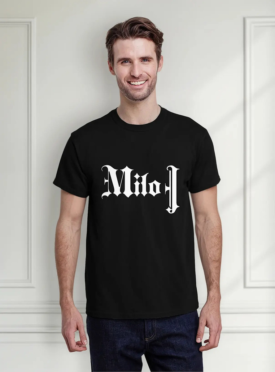 Remera Manga Corta - Milo J - Musica Trap - Unisex Moda