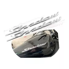 Emblema Honda Shadow Spirit 750, 400 3d Cromo Alta Calidad