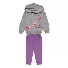 Conjunto Menina Com Touca Espaço Divertido Malwee Kids