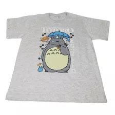 Camisa Infantil Meu Amigo Totoro Cinza Promoção 100% Algoda