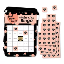 Big Dot Of Happiness Best Mom Ever - Tarjetas De Bingo Y Ma.