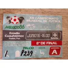 Entradas Mundial 1986