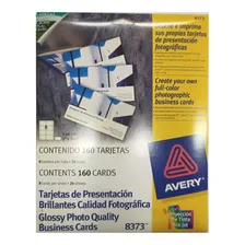 Tarjetas De Presentación Para Imprimir Avery 8373 (160 Tarj)