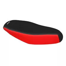 Funda Para Asiento De Moto Motomel Blitz 110 V8 Fmx Negr/roj