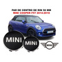 Centros Rin Mini Cooper 54 Mm 4 Piezas Bandera Negro