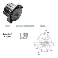 Alternador 45ah 24v B-58 1995 1996 1997