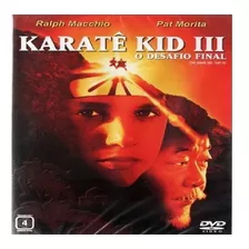 Karatê Kid 3 Dvd O Desafio Final Novo Original Lacrado
