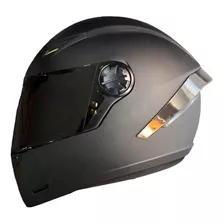 Casco Integral Ich 501sp Certificado + Visor Negro