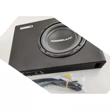 Caixa De Som Amplificada Automotiva Slim Sub 8 Polegadas