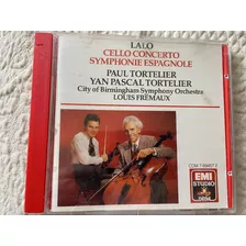 Cd Lalo Cello Concerto Symphonie Espagnole Tortelier