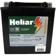 Bateria Heliar Htx16-bs Tiger Boulevard K1600 Bagger R1200rt
