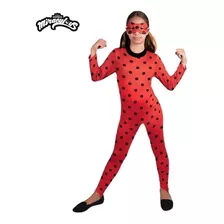 Fantasia Luxo Oficial Ladybug C/ Máscara E Ioiô Miraculous M