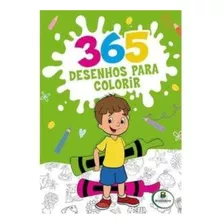 Livro 365 Desenhos Para Colorir (verde)