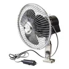 Mini Ventilador 20cm 12v Silencioso Caminhão Trator Barco