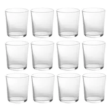 Juego De Vasos De Vidrio Durax Imperial 250 Cc X 24 Unidades Color Transparente