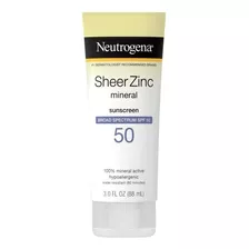 Neutrogena Sheer Zinc Protector Solar - mL a $1183