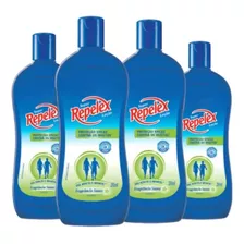 Kit C/4 Repelentes Super Repelex Loção Adul. E Kids 200ml