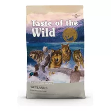 Alimento Taste Of The Wild Wetlands Canine Para Perro Adulto Todos Los Tamaños Sabor Pato Asado En Bolsa De 12.7kg