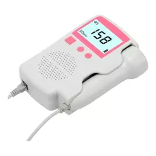 Sonar Fetal Doppler Ultrassom Ouvir Batimentos Bebe Monitor Cor Rosa